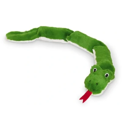 Imagen de Nobby Squeaker Felpa Serpiente XL, 85 cm, Color Verde