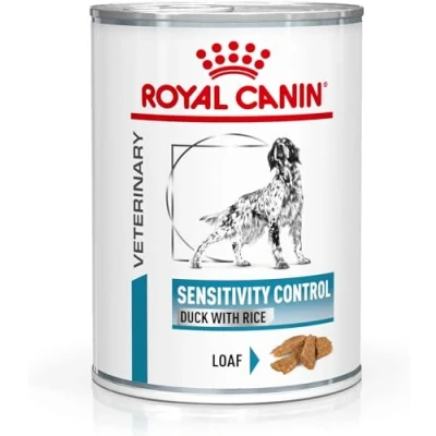 Imagen de Royal Canin Sensitivity Control 12 x 410 g Alimento húmedo para perros adultos Con pato y arroz Puede ayudar a reducir el riesgo de reacciones alérgicas