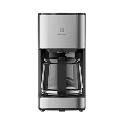 Imagen de Electrolux Create 3 E3CM1 3ST, 1.25 L, 10 tazas, Apagado automático, Anti goteo, Jarra de cristal, Acero inoxidable