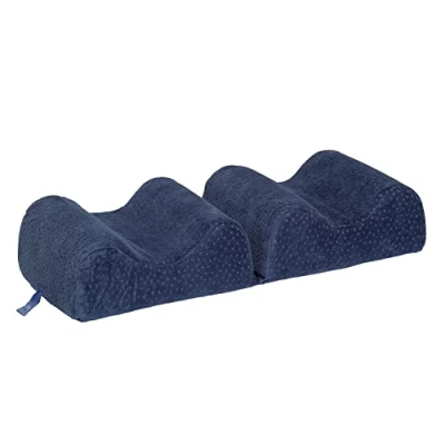Imagen de Pikolin Home Almohada Viscoelástica Piernas y Rodillas Plegable, Ergonómica, Funda Desenfundable, Firmeza Media