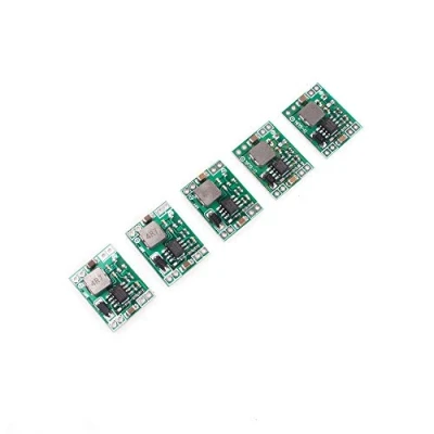 Imagen de ANGEEK 5 Unidades de módulo convertidor Mini DC Step Down 4,5 V 28 A 0,8 20 3 regulador Voltaje