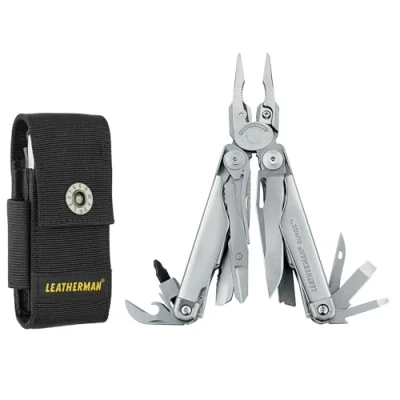 Imagen de Leatherman Surge Para trabajo pesado 21tools Acero inoxidable alicate multiherramienta Alicates de múltiples herramientas (Acero inoxidable, 11,5 cm, 335 g, 7,87 cm)