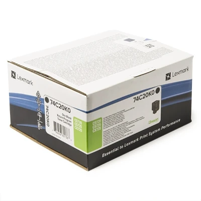 Imagen de Lexmark Tonerpatrone Black Schwarz (74C20K0)