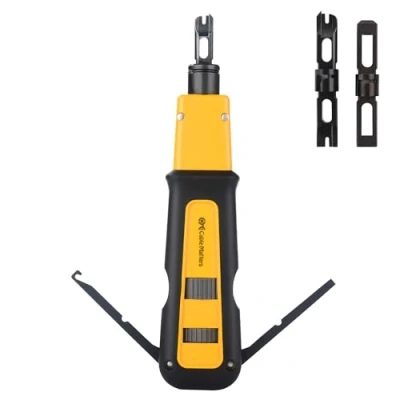 Imagen de Cable Matters Punch Down Tool con 110 &amp; 66 Blade, RJ45 Ethernet Tool, Keystone Punchdown para Cat 8, 7, 6A, 6, 5e, 5 Network