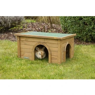 Imagen de Kerbl 81773 Casa para roedores XL, 64 x 42 10 cm, color madera
