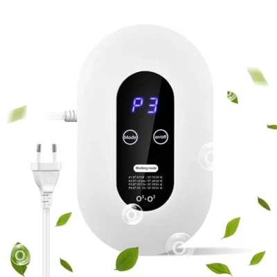 Imagen de Generador de Ozono Purificador Aire Portátil,Purificador con Filtro Alta Eficiencia,Purificador para Limpiar Frutas, Verduras y Carnes, Eliminar Olores