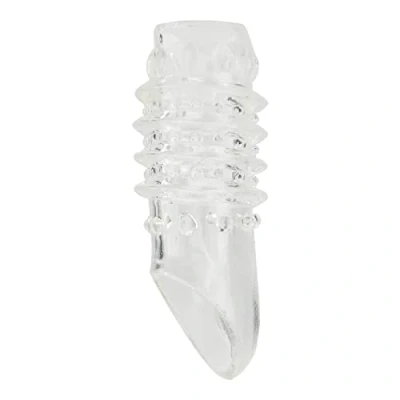 Imagen de Funda para pene con aro de bola, potenciador circunferencia pene, juguete sexual masculino, transparente