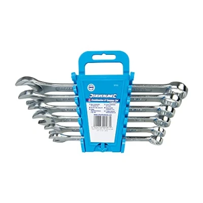 Imagen de Silverline Tools SP20 Llaves combinadas, 6 pzas (AF 3/8 11/16&#039;)