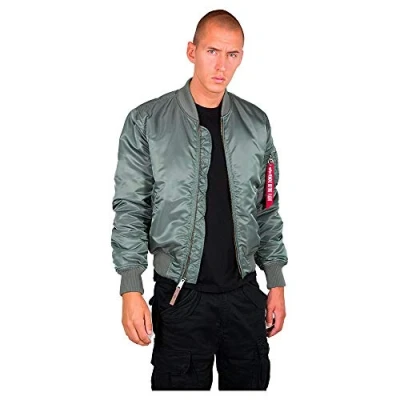 Imagen de Alpha Industries MA1 VF 59 Chaquetas bomber, Hombre, Talla: Large, Vintage green