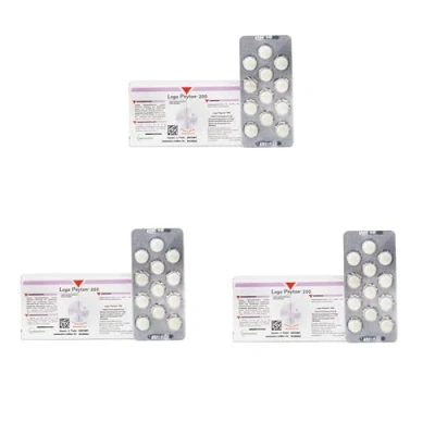 Imagen de LEGA PHYTON 200 Paquete Triple 3 x 24 Comprimidos Pienso complementario para Perros y Gatos favorecer la función hepática con silimarina del Fruto Cardo Mariano