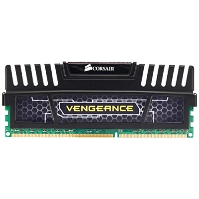 Imagen de Corsair CMZ8GX3M1A1600C9 Vengeance Módulo de memoria XMP alto rendimiento 8 GB (1 x GB, DDR3, 1600 MHz, CL9), Negro