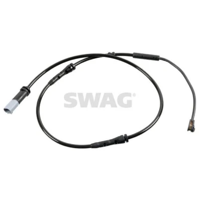 Imagen de SWAG 20 93 7437 Sensor de Desgaste Pastillas Frenos Eje delantero, izquierda, montable sólo por un lado BMW: X3