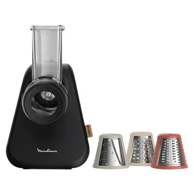Imagen de Picadora Moulinex Eco Respect DJ77EN10, 3 En 1, 200 W, Funciones, Negro