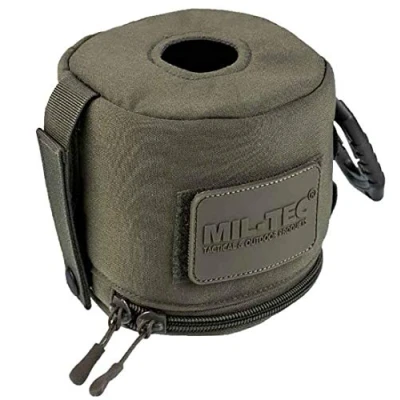 Imagen de Mil Tec Molle Bolsa para Papel higiénico, Adultos Unisex, Verde Oliva, Talla única
