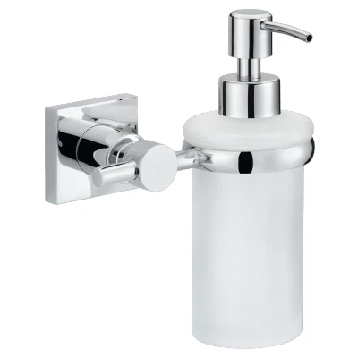 Imagen de tesa 40255 00000 00 Dispensador de jabón, Cromo, squared