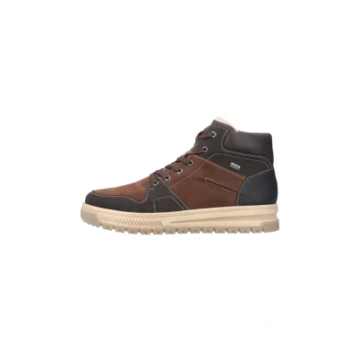Imagen de Rieker RiekerTEX 38540 Botas de hombre con cordones impermeables, Braun Kombi 25, 41 EU Ancho