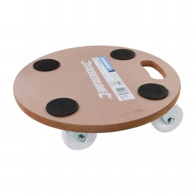 Imagen de Silverline Tools 739663 Plataforma Redonda con Ruedas Giratorias