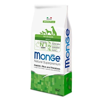 Imagen de Monge Adult Conejo, arroz y Patatas 12 kg All Breeds