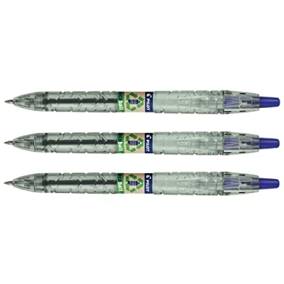 Imagen de PILOT Bolígrafo B2P ecoball blíster 3 uds. azul