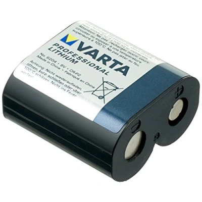 Imagen de Varta 1x 3V CR P2 Pilas (Litio, Prismatic, 6V, Azul, Plata, P2, 80 x 20 120 mm)