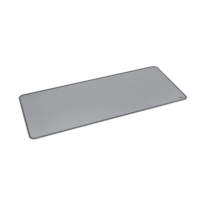 Imagen de Alfombrilla para teclado y ratón Logitech Desk Mat Studio Series, Nylon/ Poliéster, Gris