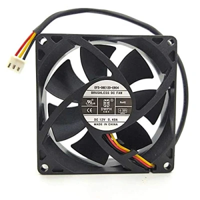 Imagen de N+A cooling Fan for EFS 08E12D ER04 80x80x25mm 8025 12V 0.40A 3 Wire