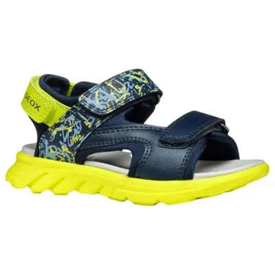 Imagen de Geox J Sandal AIRADYUM BO, Sandalia, Navy/Lime, 34 EU