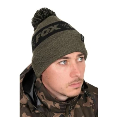 Imagen de Fox Collection Bobbles Gorro de Pesca Green/Black beanie