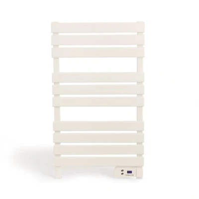 Imagen de CREATE / Warm Towel 500W Toallero eléctrico Blanco Roto 96,9x5x55 cm/para Suelo o Pared, Temporizador, Pantalla LCD, bajo Consumo, termostato