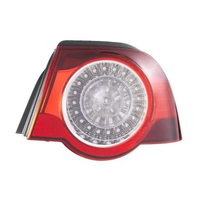 Imagen de HELLA 2VA 009 246 141 Piloto trasero derecha Parte exterior LED 12 transparente, Rojo con portalámparas VOLKSWAGEN: Eos