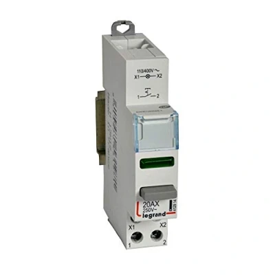 Imagen de Legrand 412914 CX3 DRUCKSCH.20A 1S + LICHTS.GN