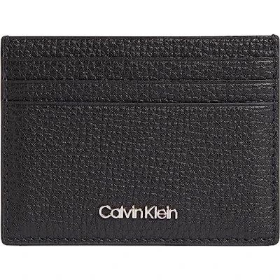 Imagen de Calvin Klein Minimalism Cardholder Unisex Monedero, Talla: One Size, Black