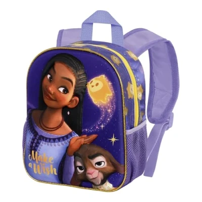 Imagen de Karactermania WISH STAR Small 3D Mochila escolar para niños, Talla: One Size, Lila