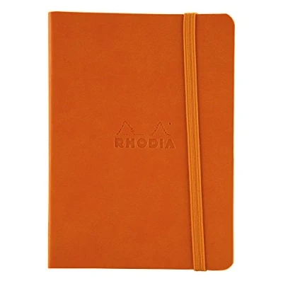 Imagen de Rhodia Boutique A6 por color Dot Rhodiarama Cuaderno, mandarina