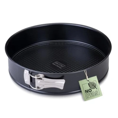 Imagen de Zenker Molde Energy con Base Plana y Tubular Ø26 cm en Antracita Plata, Acero Inoxidable, 26 diámetro