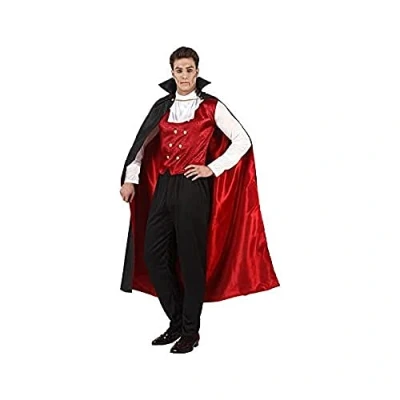 Imagen de ATOSA disfraz vampiro hombre adulto capa larga XS