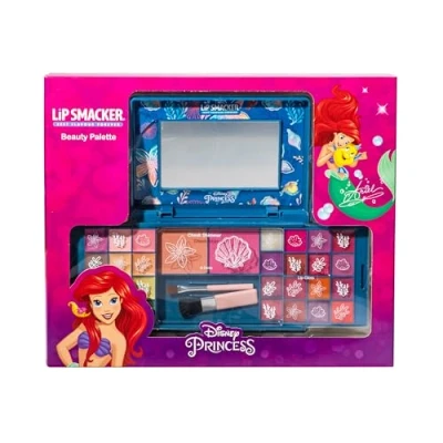 Imagen de Lip Smacker Princess Ariel Beauty Palette, Set de Regalo Maquillaje, Brillos Labiales, Cremas, Rubor y Bronceador para tus Hijos, Accesorios Maquillaje Espejo Incluidos