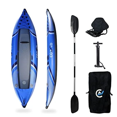 Imagen de Coasto, Lotus, Kayak Inflable, Cielo Azul, 1P, Admirador Unisex