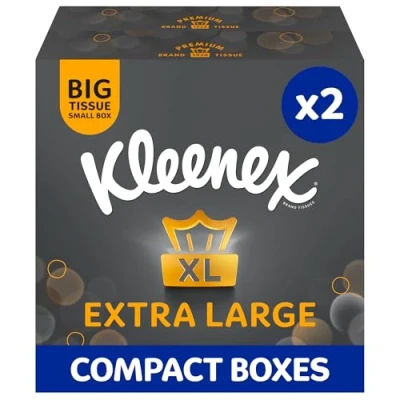 Imagen de Kleenex Pañuelos extragrandes, compactos y dobles