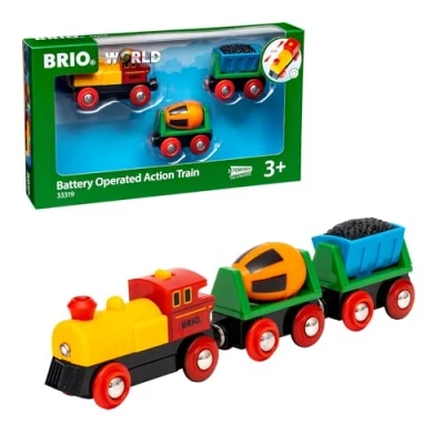 Imagen de BRIO Tren de mercancías con luz (33319)