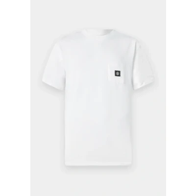 Imagen de Element Icon Label Pocket Camiseta de Manga Corta Hombre Blanco