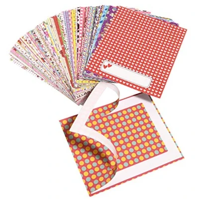 Imagen de Zink Coloridas, Divertidas y Decorativas Pegatinas para Bordes de Fotos 4 x 6 Pulgadas, Paquete 100 Unidades, compatibles con Kodak Dock HP Sprocket Studio Printer Photos