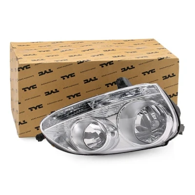 Imagen de TYC 20 0317 25 2 Faros derecha H7/H7 con portalámparas, electromotor VOLKSWAGEN: Golf 5, Jetta 3 norauto, oscaro, mister auto