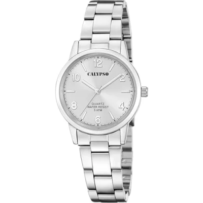 Imagen de CALYPSO Reloj Mujer K5859/2 Basic Caja de Acero Inoxidable 316l Plateado
