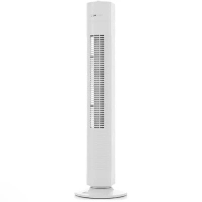 Imagen de Clatronic Ventilador de torre TVL 3770, oscilante 75, 3 velocidades, temporizador 120 minutos, color blanco