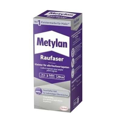 Imagen de Metylan Pasta para papel pintado, resistente y con metilcelulosa, 1 x 180 g