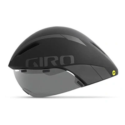 Imagen de Casco de ciclismo Aerohead MIPS Aero / Tri Giro Unisex, negro titanio, pequeño (51 55 cm)
