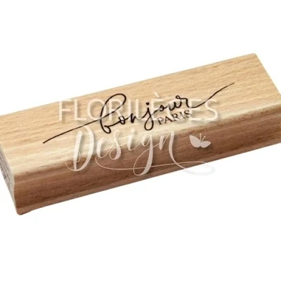Imagen de Florilèges Design Sello de madera, Dimensions : 3 x 10 cm