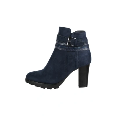 Imagen de Elara Herbst Botines camperos, Mujer, Talla: 42, Dunkelblau Zapatos