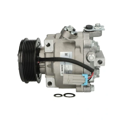 Imagen de BOSCH 1 986 AD1 358 Compresor de Aire Acondicionado 12V PAG 46 YF R1234yf, R134a con instrucciones montaje, sin junta tórica OPEL: Mokka / X
